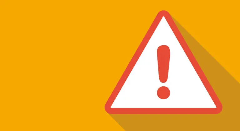 Concept art of "Caution" icon.