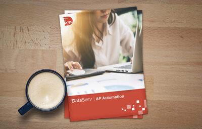 AP Automation brochure on table